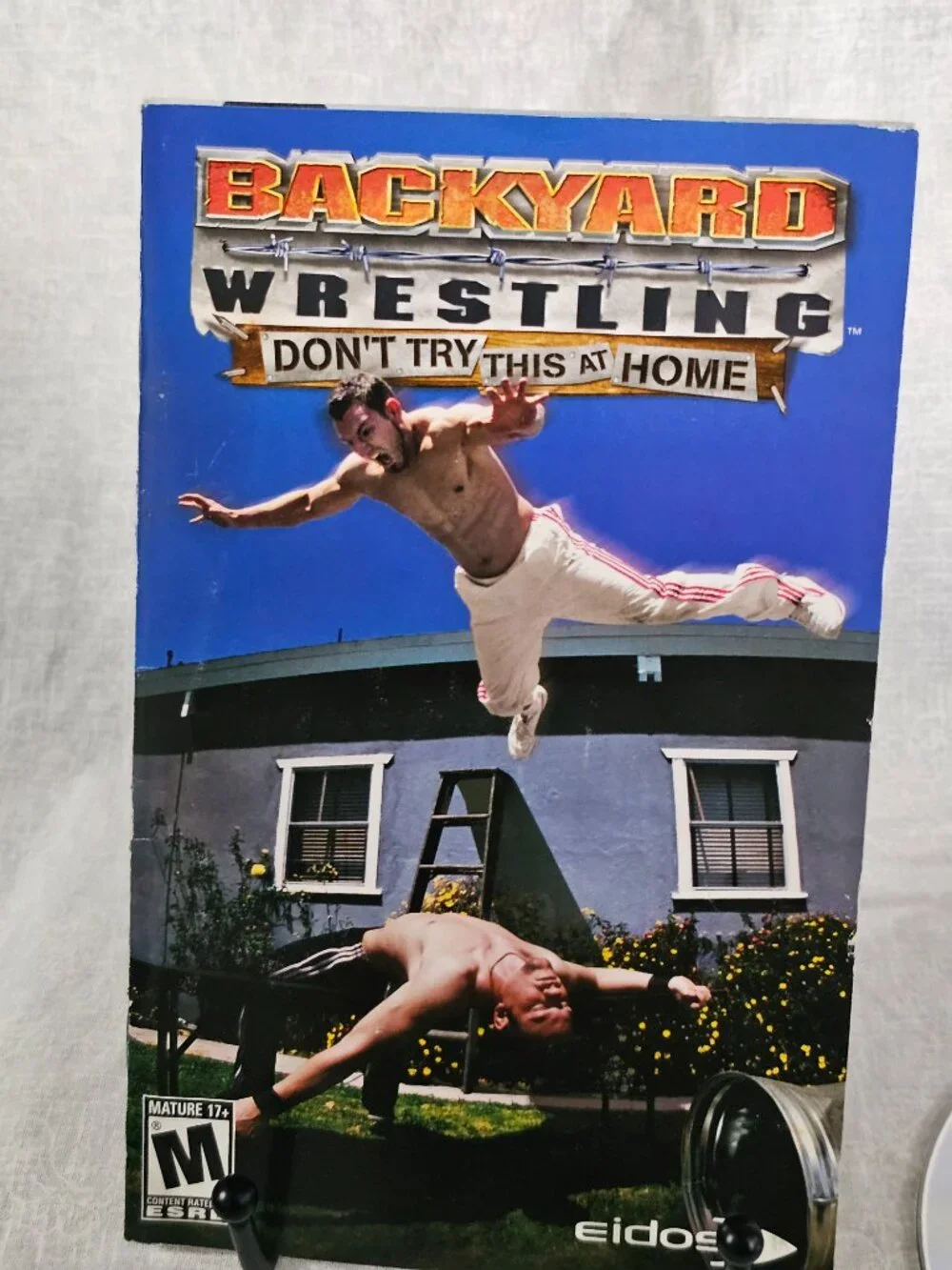 Backyard Wrestling Don't Try This at Home PS2 (Sony PlayStation 2, 2003)